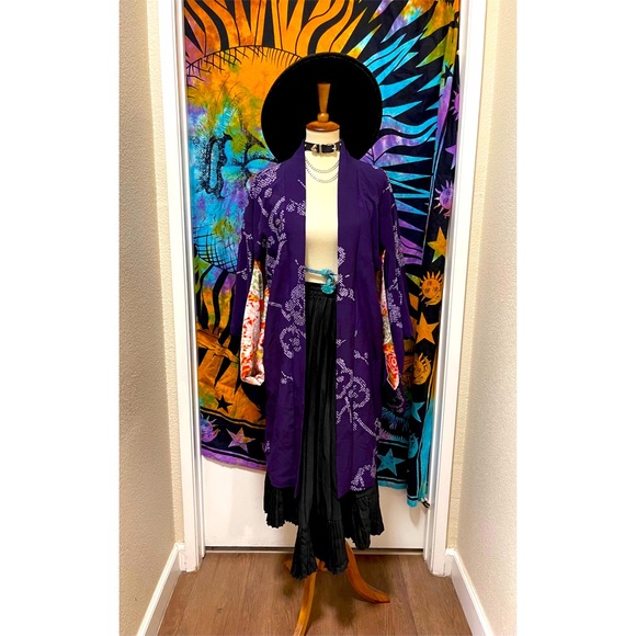 🌈 Gorgeous patchwork art kimono - Picture 10 of 12